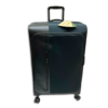 A large canvas suitcase