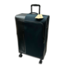 A large canvas suitcase